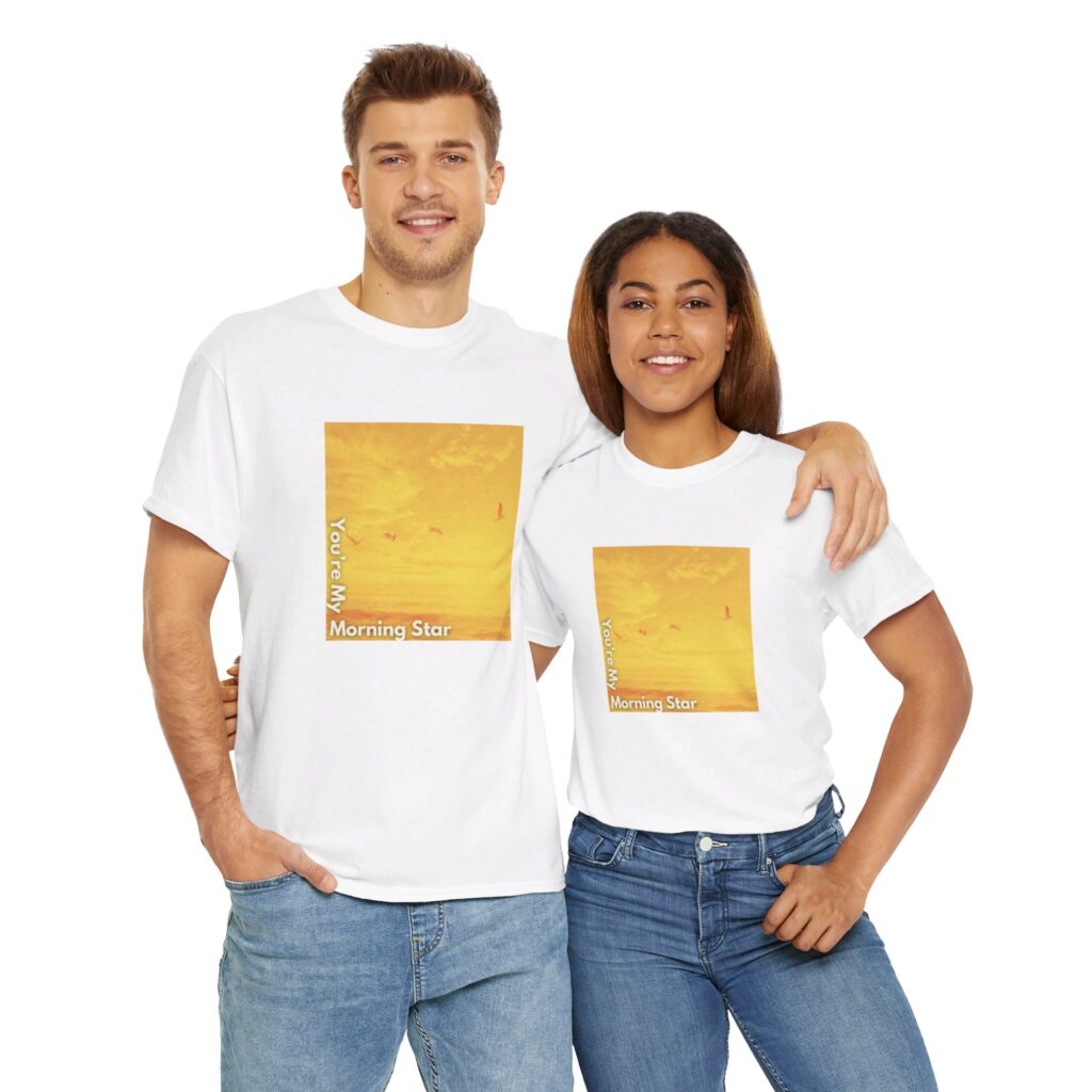 Unisex Heavy Cotton Tee (Mo Star)